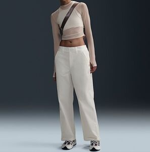 Nike Mid-Rise Twill Trousers XS